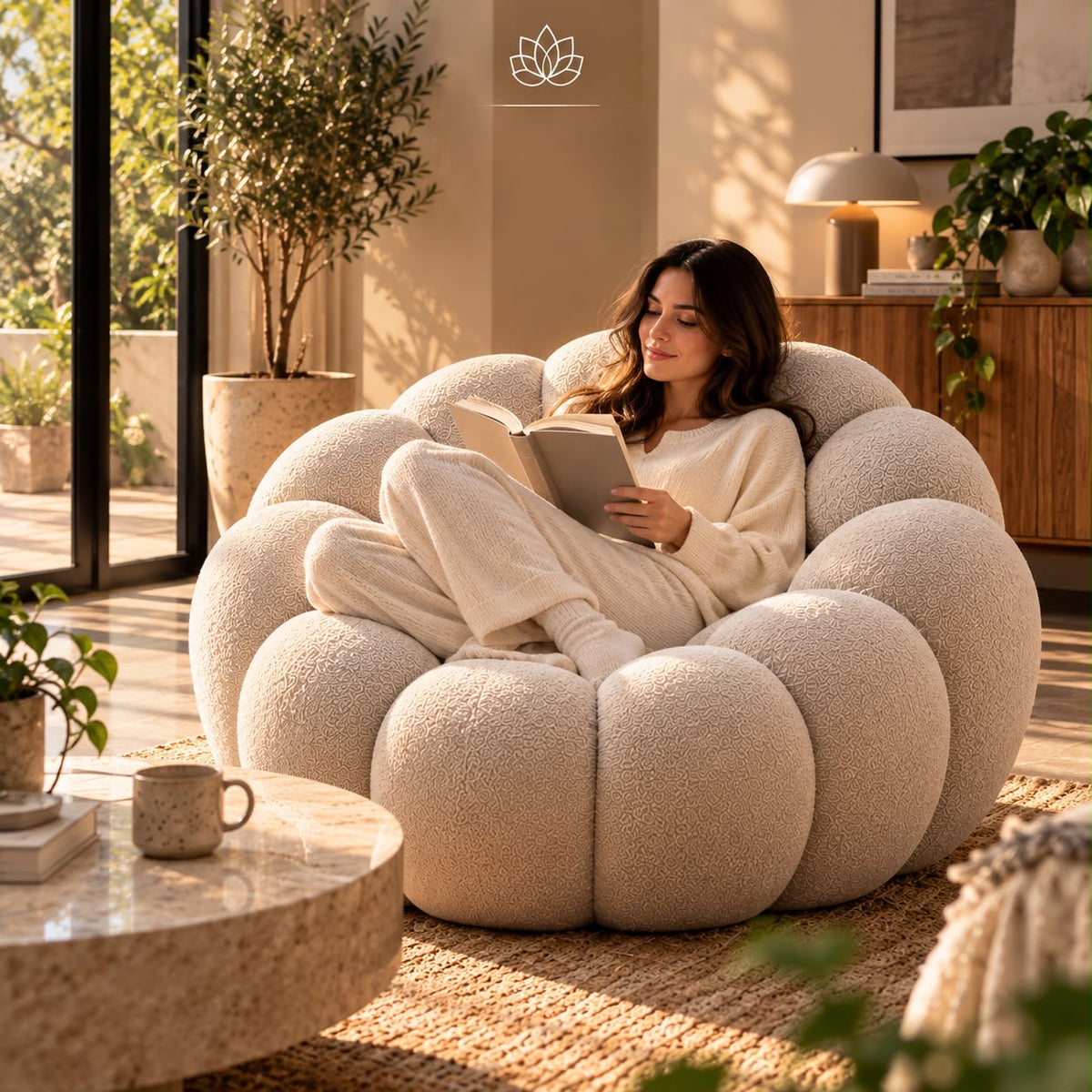 Sillón Redondo Nube — en tu espacio