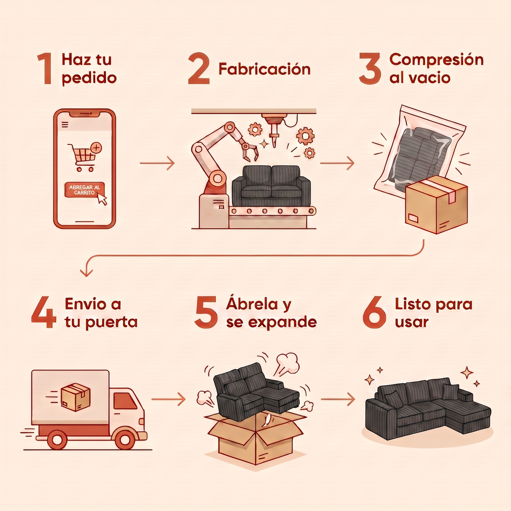 Velara Doss - proceso de compra y envío