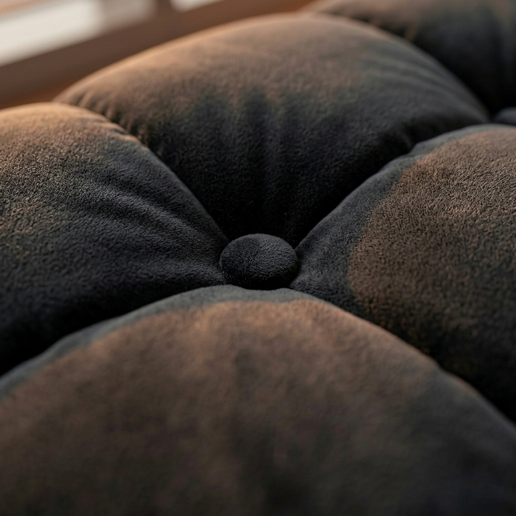Velara Luna - textura terciopelo negro